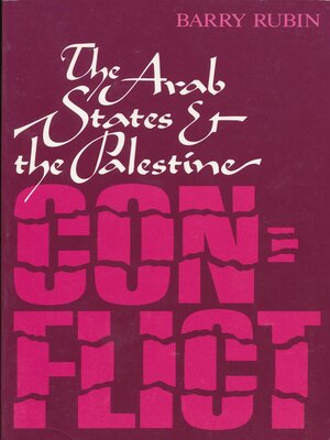 cover image of The Arab States and the Palestine Conflict
